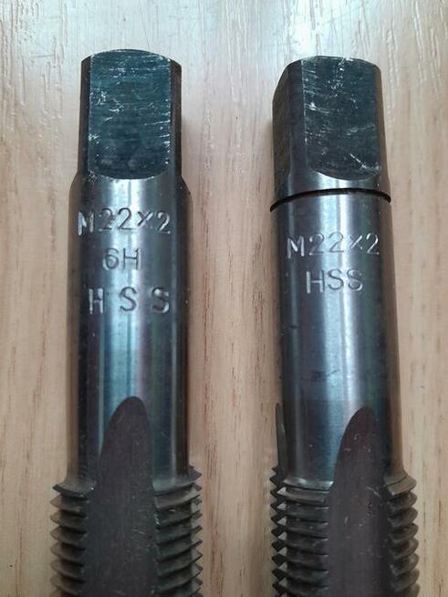 Gwintowniki M22x2 polskiej produkcji nowe