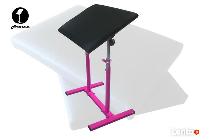 Podnóżek do tatuażu – regulowany (podwójny H2) (Różowy)