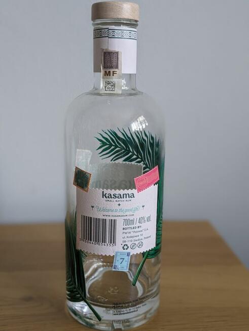 Kasama 0,7l -PUSTA-kolekcjonerska - real foto