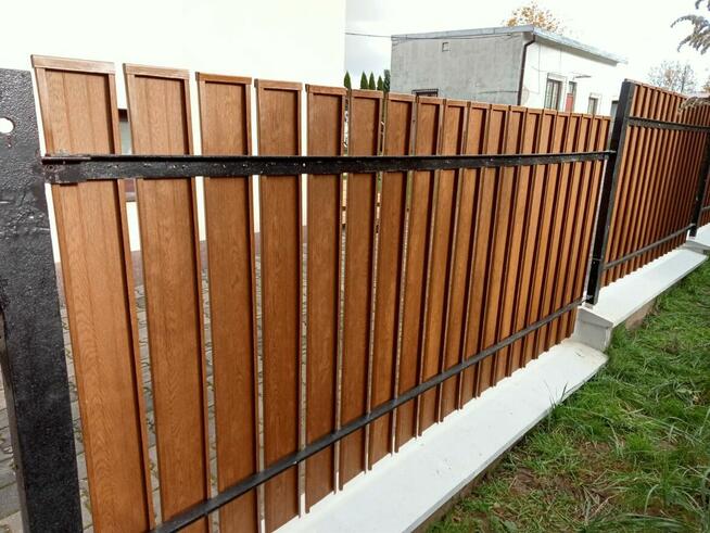 Ogrodzenia drewnopodobne ( ekonomiczne)