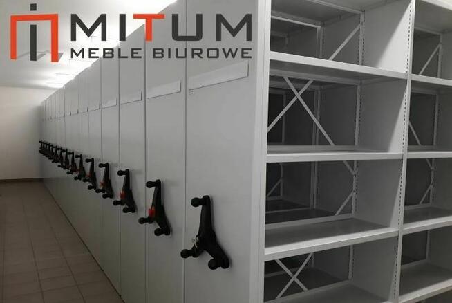 Regały przesuwne projektowanie, dostawa i montaż