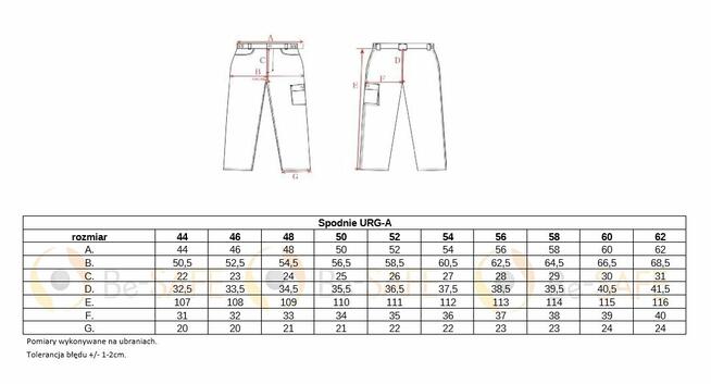 SPODNIE ROBOCZE URGENT URG-A