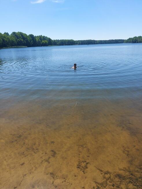 Sprzedam działkę nad jeziorem Łąkie szczekarzewo wólka