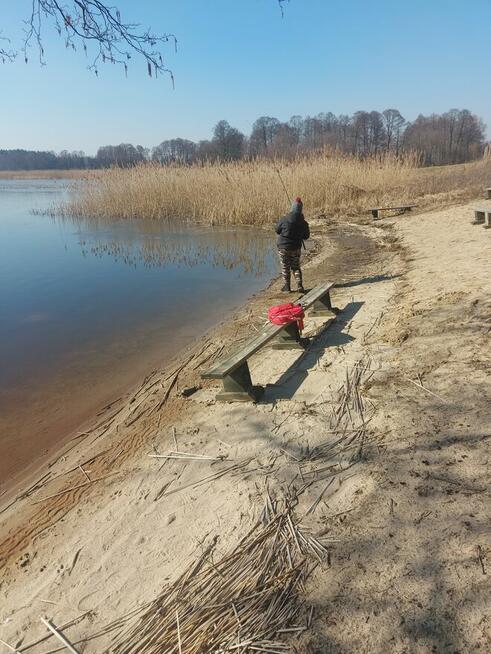 Sprzedam działkę nad jeziorem Łąkie szczekarzewo wólka
