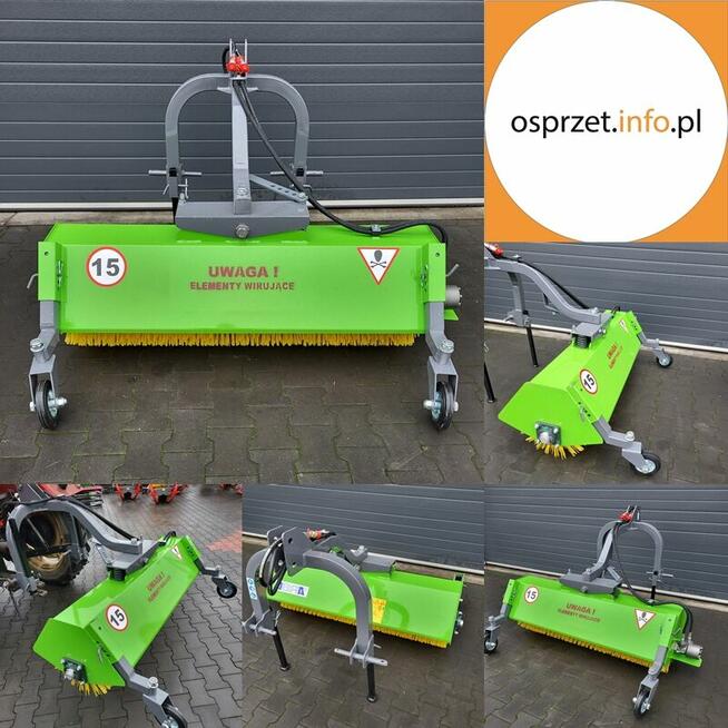 Zamiatarka hydrauliczna IGA-MINI - do ciągników, mocowanie T