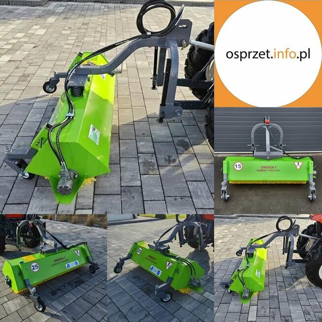 Zamiatarka hydrauliczna IGA-MINI - do ciągników, mocowanie T