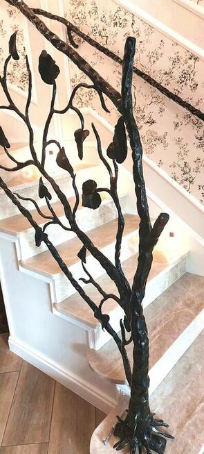 balustrada schodowa , kowalstwo , brama kuta, bramka, ogrodze