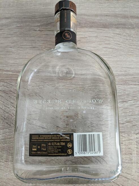Woodford Reserve 0,7l -PUSTA-kolekcjonerska- real foto