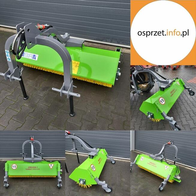 Zamiatarka hydrauliczna IGA-MINI - do ciągników, mocowanie T