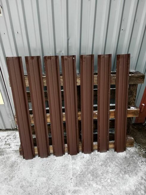 Sztacheta 1 i 2 gatunek brąz mat