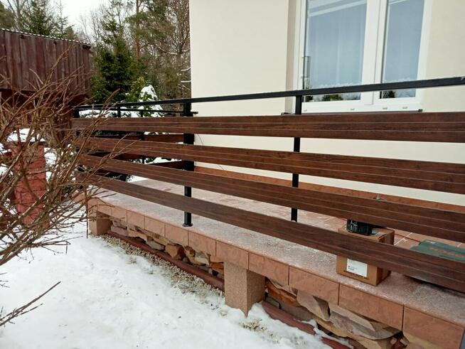 Ogrodzenia drewnopodobne ( ekonomiczne)