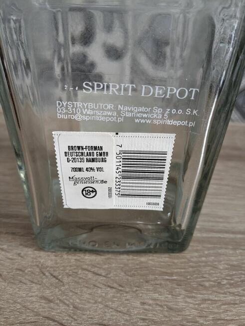 Tequila Herradura 0,7l -PUSTA-kolekcjonerska- real foto