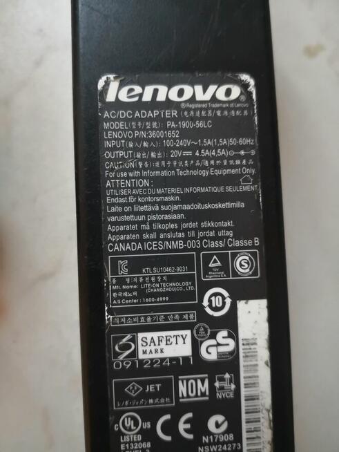 Zasilacz PA-1900-56LC Oryginał Lenovo