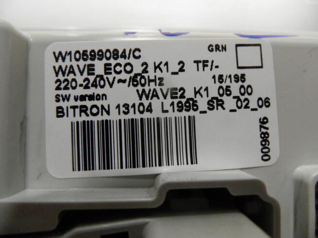 programator pralki whirlpool AWSP740130PBL