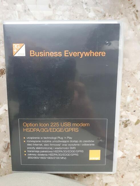 Modem Option Icon 225USB sieć Orange