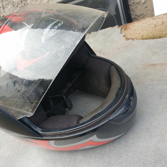 Kask ochronny na quad motor