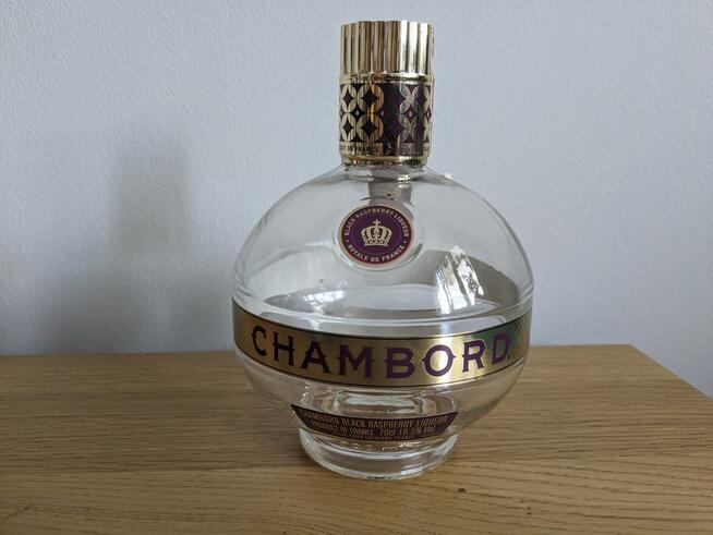 Chambord 0,7l -PUSTA-kolekcjonerska - real foto