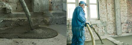 Ciepłe wylewki; styrobeton Polytech