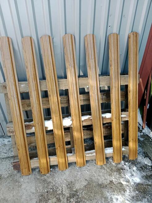 Sztachety 1 i 2 gatunek drewnopodobne