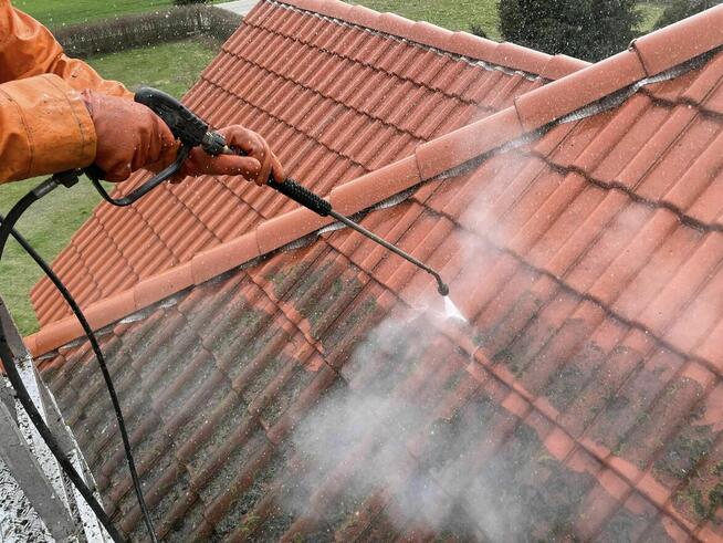 Mycie dachów i elewacji