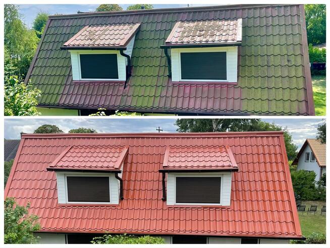 Mycie elewacji i dachu