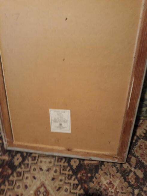 czerkies obraz 48x58 cm ( malarz W.Kossak ,olej 1895r) repr