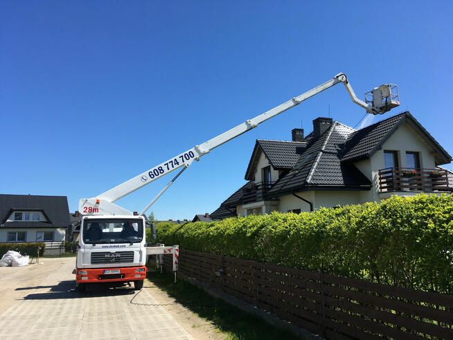 Mycie elewacji i dachu