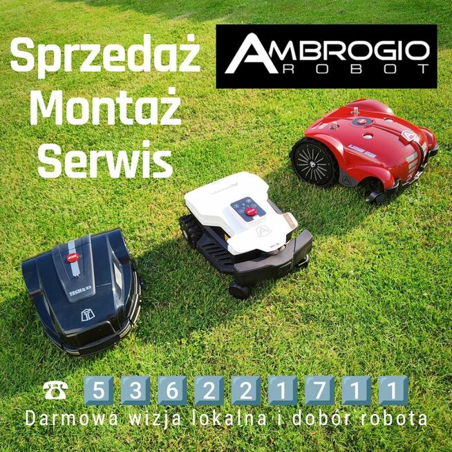 Roboty koszące Ambrogio kosiarka automatyczna