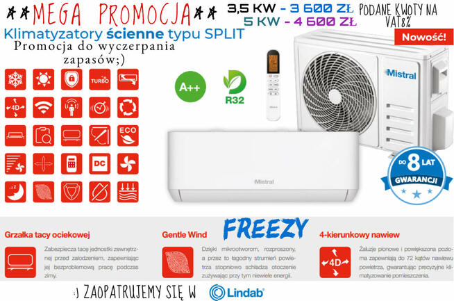 Klimatyzacja Wilanów Powsin, Klimatzyacja z montażem Wilanów