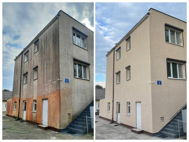 Mycie dachów i elewacji