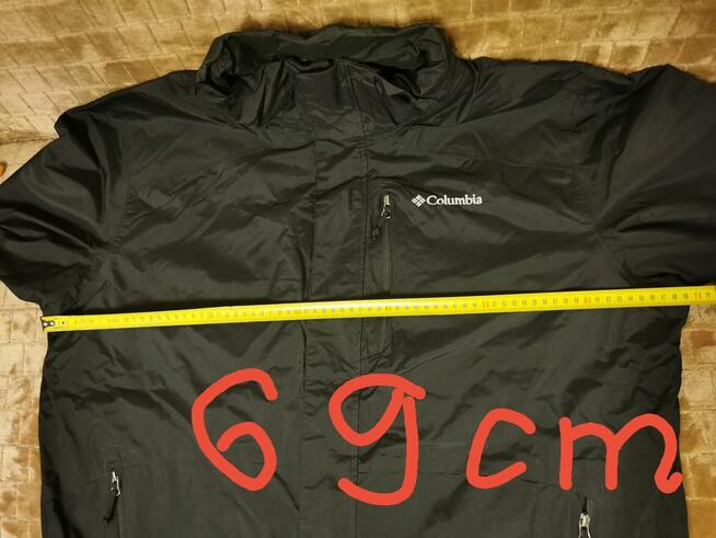 COLUMBIA kurtka wiatrówka na rower XL OMNI-TECH Waterproof
