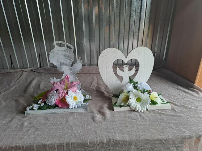 kompozycje wiązanka świąteczna na grób stroik cmentarz