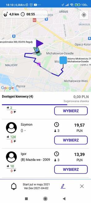 Dostarczamy jedzenie dla twojego klienta