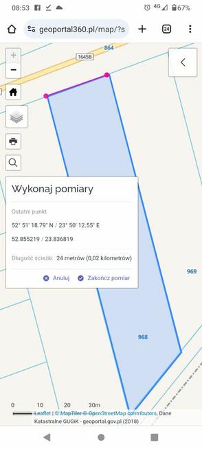 Działka na skraju puszczy białowieskiej
