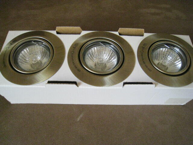 Lampy halogenowe sufitowe 230V 3x50W Philips Massive