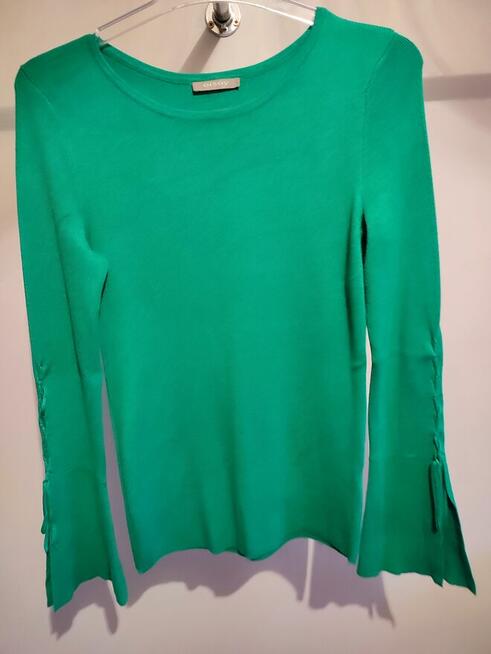 Sweter zielony Orsay