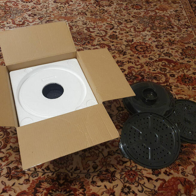 Parowar renomowanej firmy Tefal komplet sklepowy