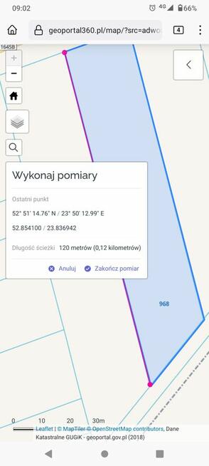 Działka na skraju puszczy białowieskiej