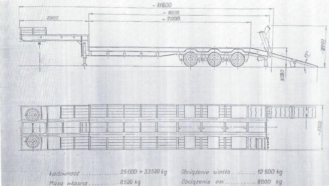 Naczepa niskopodwoziowa Zremb N-25 31