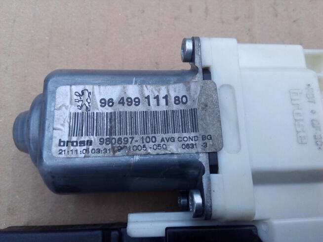 Silnik mechanizm podnoszenia szyby przód lewy Peugeot 307 FL