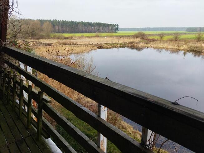 Dom nad jeziorem, 0.98ha,potencjał na ośrodek wędkarski