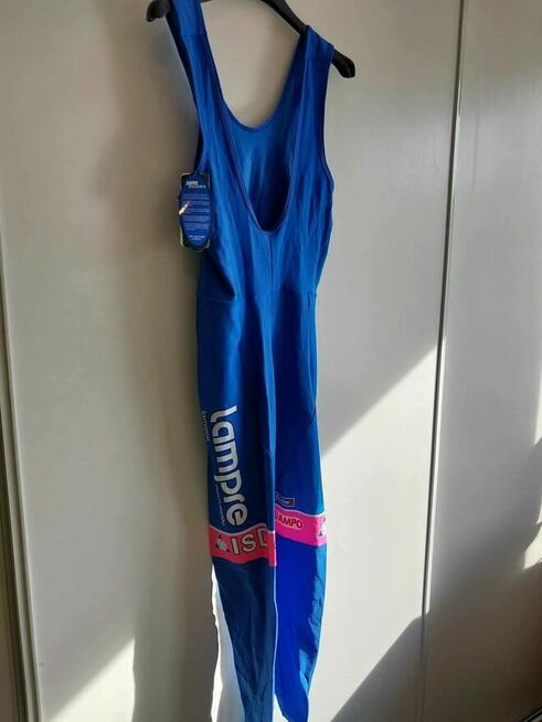 Spodenki kolarskie długie - oryginalne Lampre ISD SANTINI