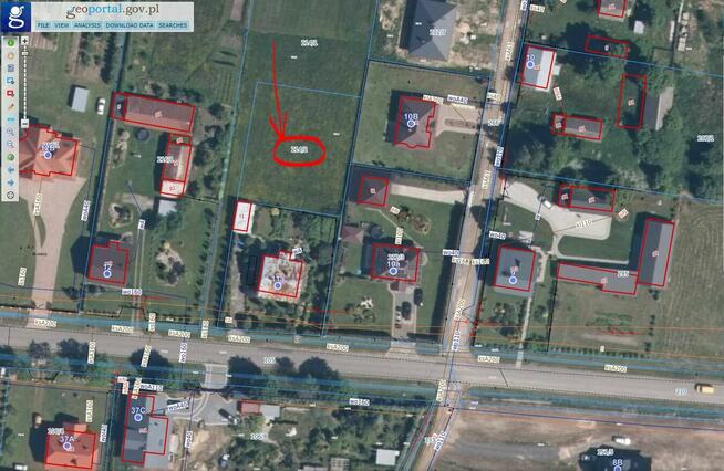 NOWA CENA Dzialka budowlana 1002m2 Gagolina,40km od Warszawy