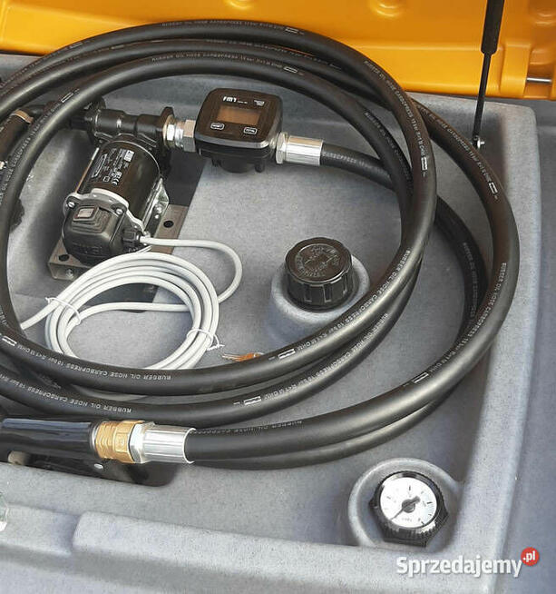 Zbiornik MOBILNY na olej napędowy 400L Swimer Licznik