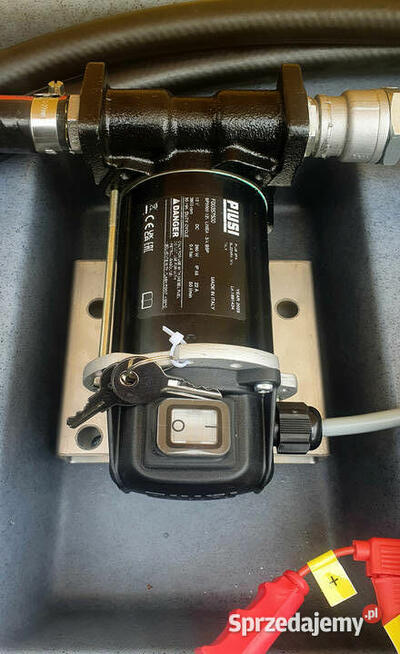 ZBIORNIK MOBILNY NA OLEJ NAPĘDOWY 200L z dystrybutorem