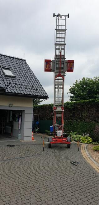 Gruz oknem balkonem do 5 piętra