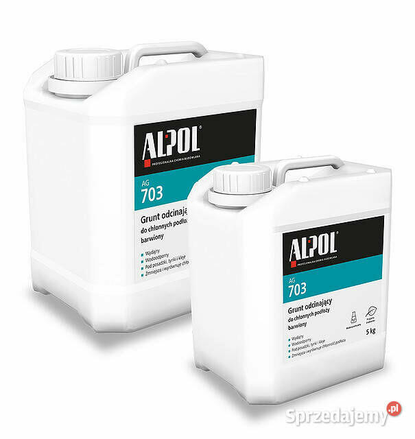 Grunt odcinający pod samopoziomy, kleje AG 703 ALPOL LUBLIN