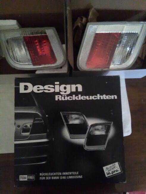 lampa BMW 3E46, przód, tył