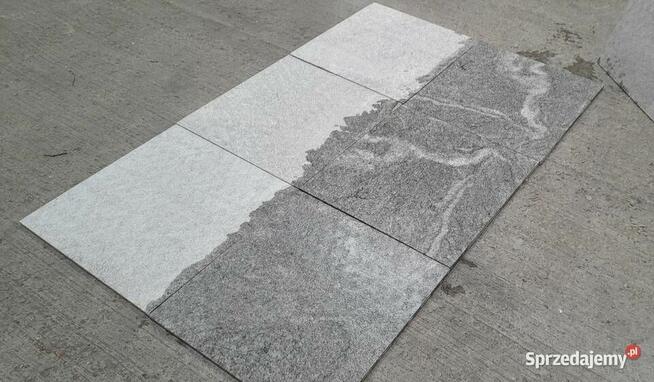 Płytki Granitowe VISCONT WHITE DUKE 60x60x1,5 płomień