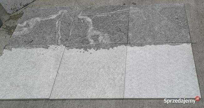 Płytki Granitowe VISCONT WHITE DUKE 60x60x1,5 płomień